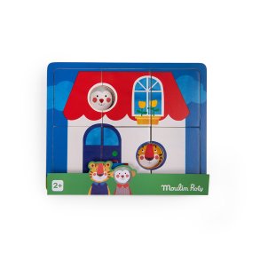 Moulin Roty - Puslespil med 3 lag - Les Popipop