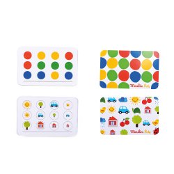 Moulin Roty - Farvelabyrinten - Kombinationsspil