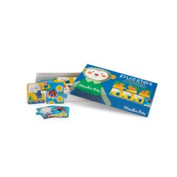 Moulin Roty - Puslespil 10x3 brk - Les Popipop