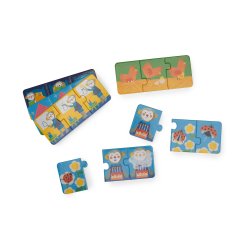 Moulin Roty - Puslespil 10x3 brk - Les Popipop