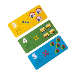 Moulin Roty - Puslespil 10x3 brk - L&#230;r at t&#230;lle puslespil