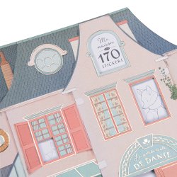 Moulin Roty - Malebog med 170 klisterm&#230;rker - Den lille danseskole