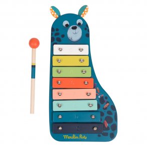 Moulin Roty - Xylofon i metal