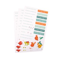 Moulin Roty - H&#248;jdem&#229;ler med klisterm&#230;rker