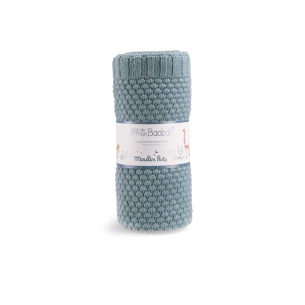 Moulin Roty - Babyt&#230;ppe - &#216;kotex uld - Sous mon Baobab