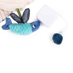 Moulin Roty - T&#248;jdyr med musikoptr&#230;k - Hval 29 cm - Les Aventures de Paulie