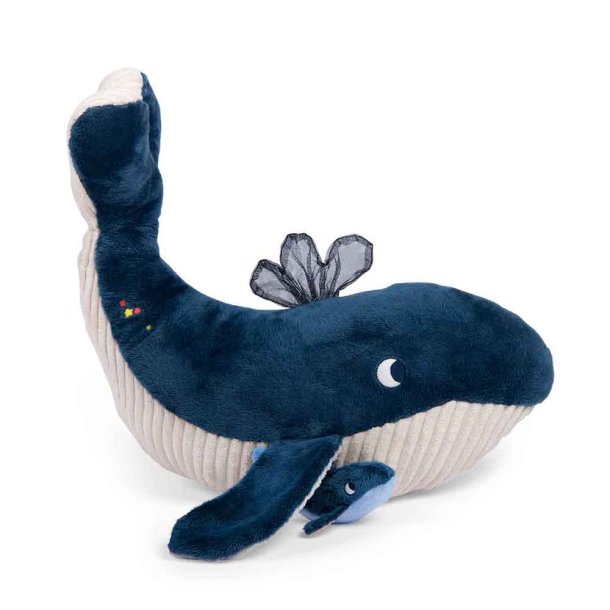 Moulin Roty - Aktivitetst&#248;jdyr - Hval 54 cm - Les Aventures de Paulie