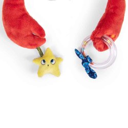 Moulin Roty - Aktivitetst&#248;jdyr - Krabbe 34 cm - Les Aventures de Paulie