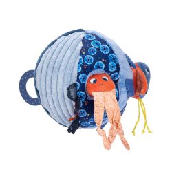 Moulin Roty - Aktivitetsbold med havdyr - Les Aventures de Paulie