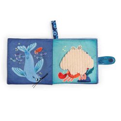 Moulin Roty - Aktivitetsbog i stof 20 cm - Les Aventures de Paulie