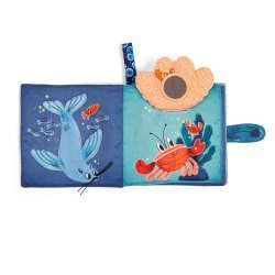 Moulin Roty - Aktivitetsbog i stof 20 cm - Les Aventures de Paulie