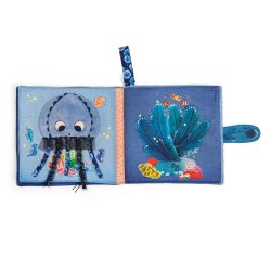 Moulin Roty - Aktivitetsbog i stof 20 cm - Les Aventures de Paulie