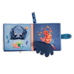 Moulin Roty - Aktivitetsbog i stof 20 cm - Les Aventures de Paulie