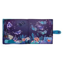 Moulin Roty - Aktivitetsbog i stof 25 cm - Les Aventures de Paulie