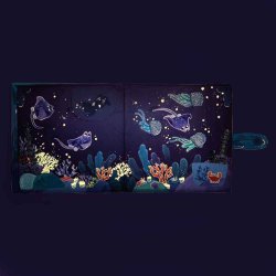 Moulin Roty - Aktivitetsbog i stof 25 cm - Les Aventures de Paulie