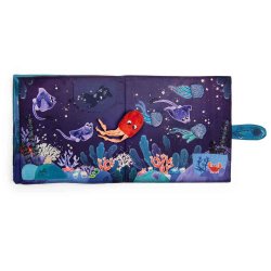 Moulin Roty - Aktivitetsbog i stof 25 cm - Les Aventures de Paulie