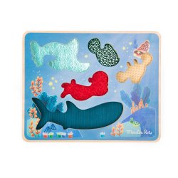 Moulin Roty - Puslespil 5 brk med sansebund - Les Aventures de Paulie