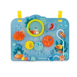 Moulin Roty - Aktivitetsplade med oph&#230;ng - Les Aventures de Paulie