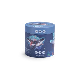 Moulin Roty - Puslespil 36 brk - K&#230;mpe Hval - Les Aventures de Paulie