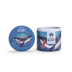 Moulin Roty - Puslespil 36 brk - K&#230;mpe Hval - Les Aventures de Paulie