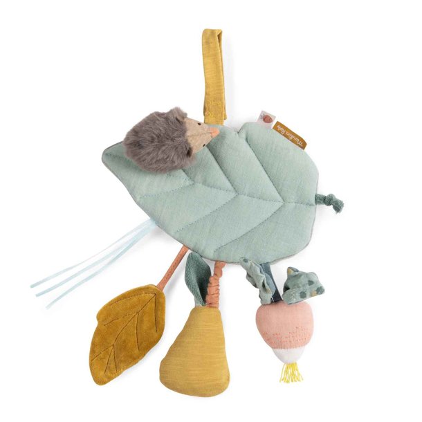 Moulin Roty - Aktivitetsrangle - Blad med radise og p&#230;re -Trois Petits Lapins