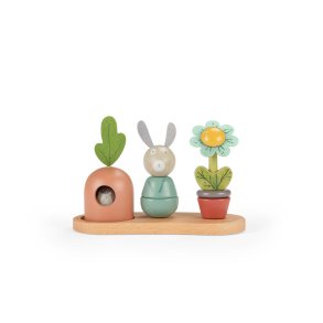 Moulin Roty - Aktivitetslegetøj - Stablehaven - Trois Petits Lapins