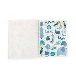 Moulin Roty - Klisterm&#230;rkebog 300 stk - Les Toupitis