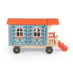 Moulin Roty - Husvogn med møbler - Les Minouchkas