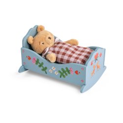 Moulin Roty - Leges&#230;t - Vugge med t&#230;ppe - Les Minouchkas