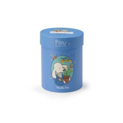 Moulin Roty - T&#248;jdyr - Hunden Pilou 30 cm - Puce &amp; Pilou