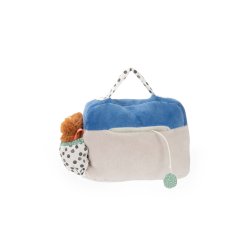 Moulin Roty - T&#248;jdyr med musikoptr&#230;k - Radio 22 cm - Puce &amp; Pilou