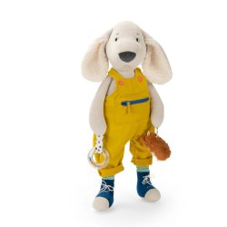 Moulin Roty - Aktivitetst&#248;jdyr - Hunden Pilou 56 cm - Puce &amp; Pilou