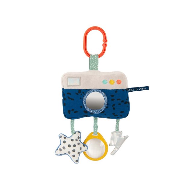 Moulin Roty - Aktivitetst&#248;jdyr med oph&#230;ng - Kamera - Puce &amp; Pilou