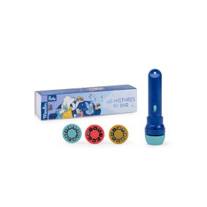 Moulin Roty - Lygte - Fortæl en historie - Puce & Pilou (EN-FR)