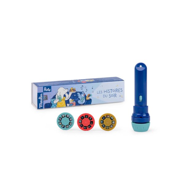 Moulin Roty - Lygte - Fort&#230;l en historie - Puce &amp; Pilou (EN-FR)