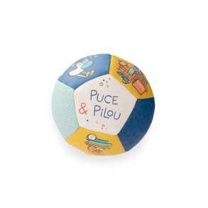 Moulin Roty - Blød bold 10 cm - Puce & Pilou