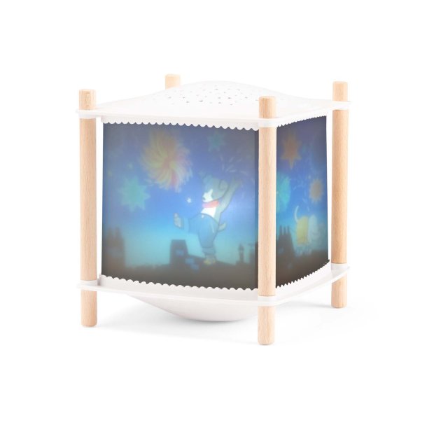 Moulin Roty - Magisk Lampe (bluetooth) - Puce &amp; Pilou