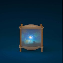 Moulin Roty - Magisk Lampe (bluetooth) - Puce &amp; Pilou