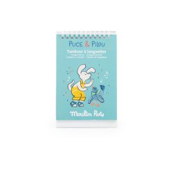 Moulin Roty - Musikinstrument - Tungetromme - Puce &amp; Pilou