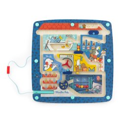 Moulin Roty - Magnetisk labyrint - Puce &amp; Pilou