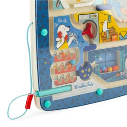 Moulin Roty - Magnetisk labyrint - Puce &amp; Pilou