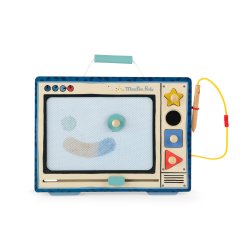 Moulin Roty - Magnetisk tegnetavle - Puce &amp; Pilou