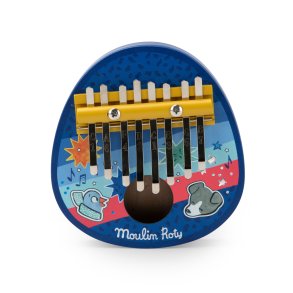 Moulin Roty - Musikinstrument - Kalimba - Puce & Pilou
