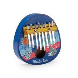 Moulin Roty - Musikinstrument - Kalimba - Puce &amp; Pilou