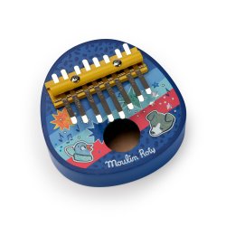Moulin Roty - Musikinstrument - Kalimba - Puce &amp; Pilou