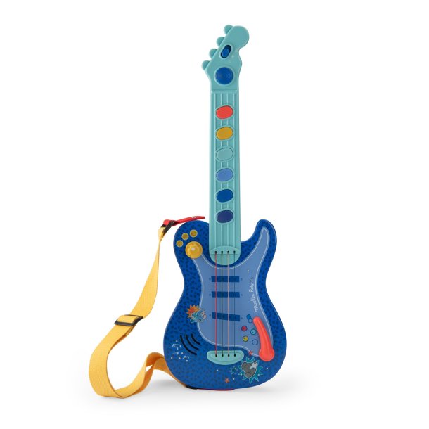 Moulin Roty - Musikinstrument - Elektrisk guitar - Puce &amp; Pilou