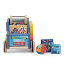 Moulin Roty - Aktivitetslegetøj - Multibil - Puce &amp; Pilou