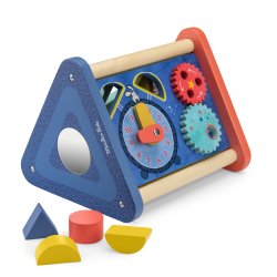 Moulin Roty - Aktivitetslegetøj - Multitrekant - Puce &amp; Pilou