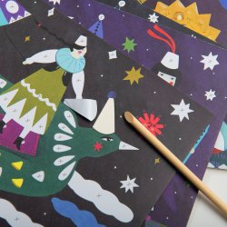 Moulin Roty - Fantasy board - dekoark - Les Com&#232;tes Filantes