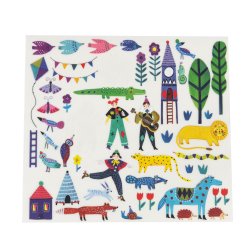 Moulin Roty - Skrabem&#230;rker - Les Com&#232;tes Filantes